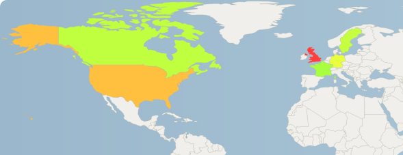 world heatmap preview of songride